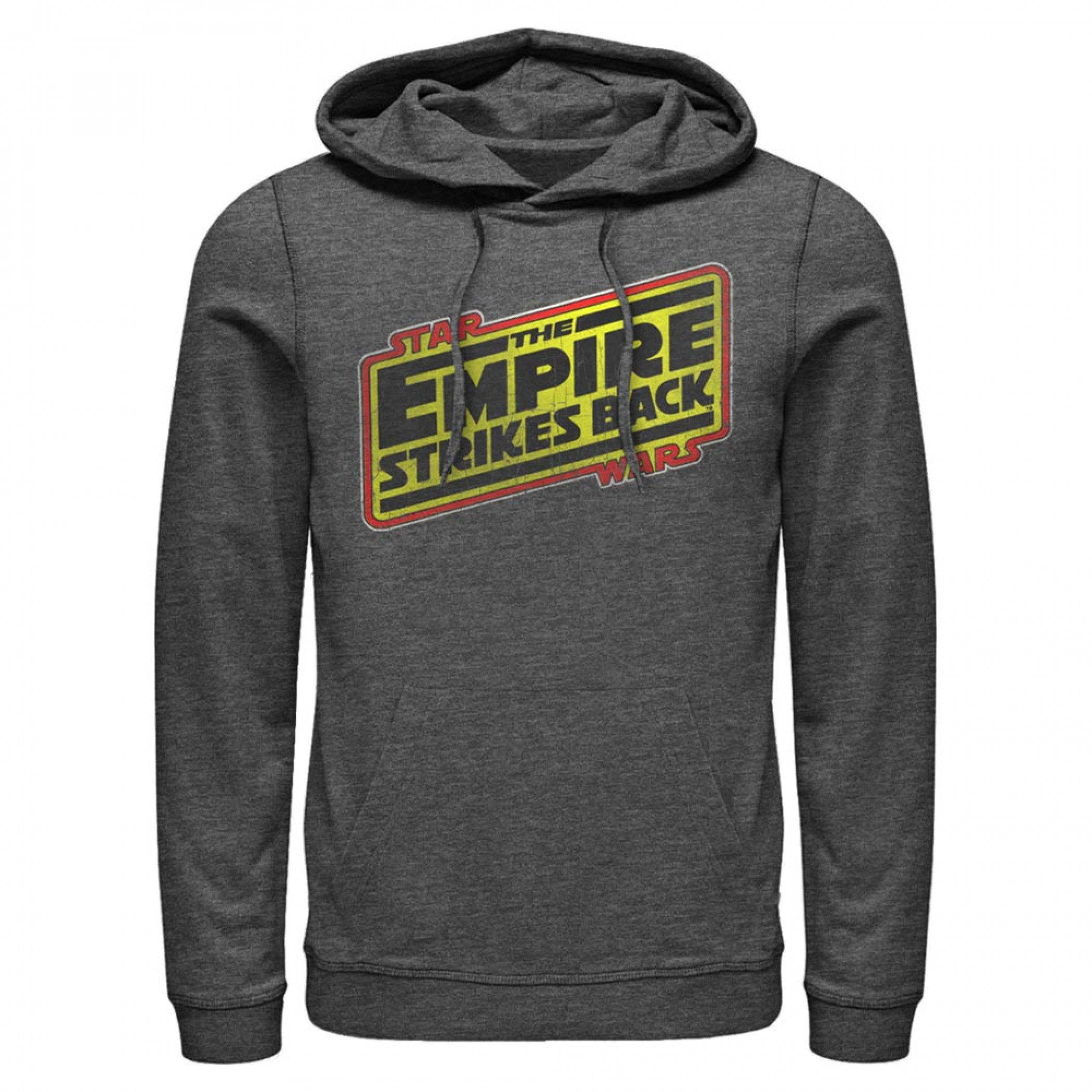 Star Wars The Empire Strikes Back Distressed Logo Pullover Hoodie